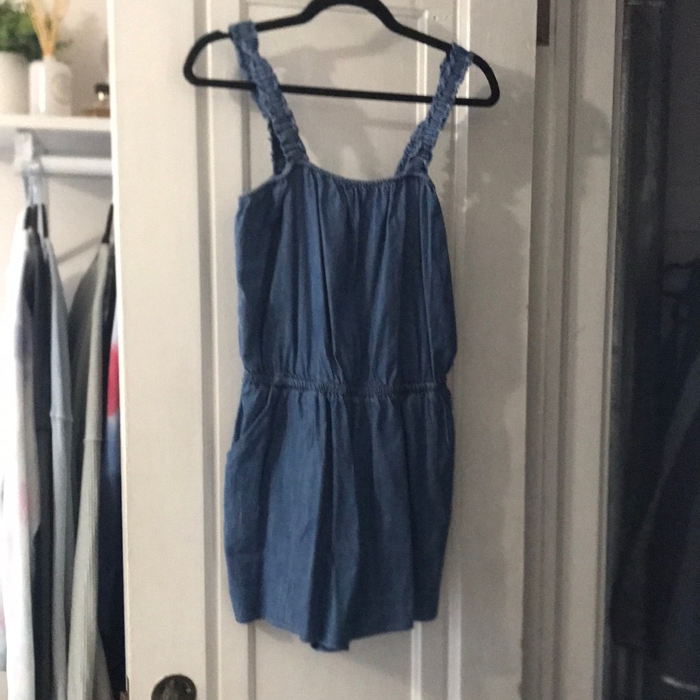 Fake jean, romper